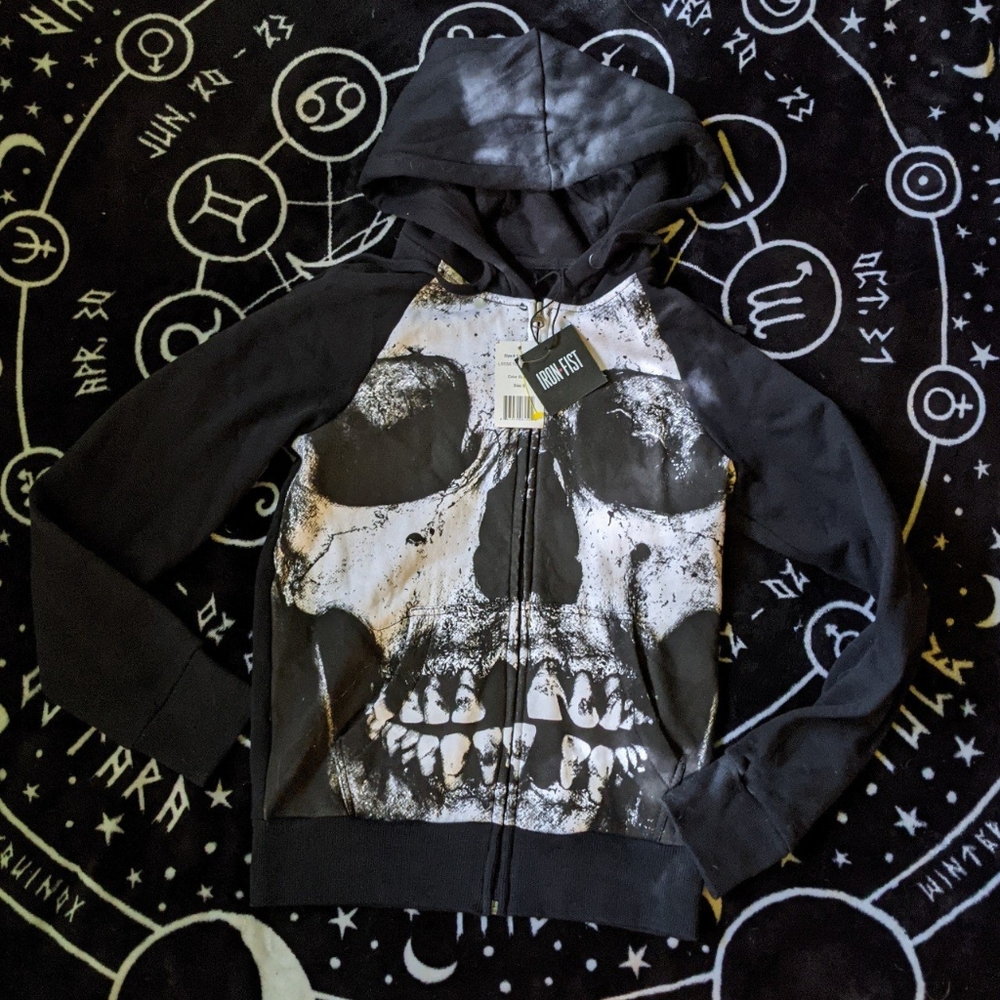 Iron fist loose tooth hoodie